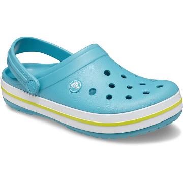 Zuecos Crocs Crocband™ Hombre Aqua | Mexico 0726BEXC